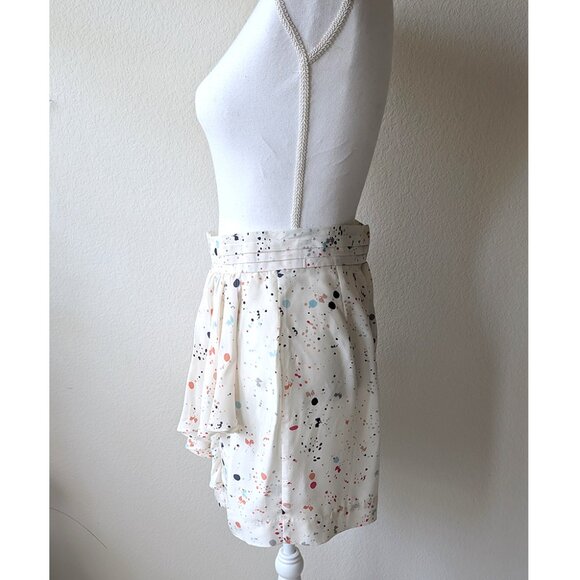 Greylin 100% silk mini skirt - Size M - Picture 2 of 11